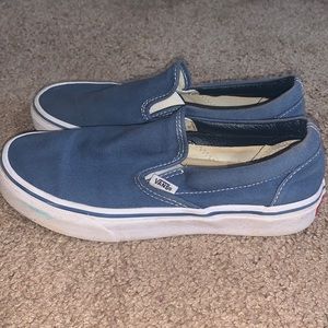 Navy Blue Slip-On Vans Unisex